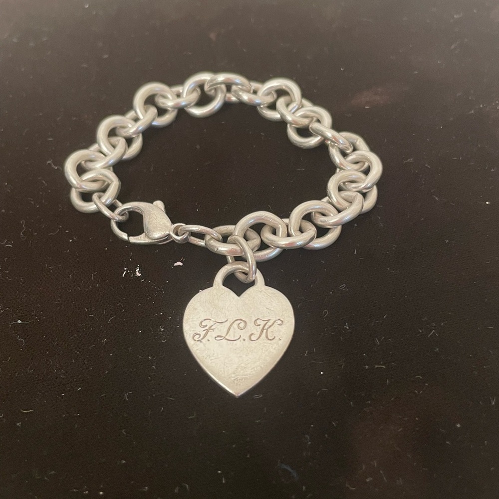 Tiffany & Co. Heart Charm Bracelet